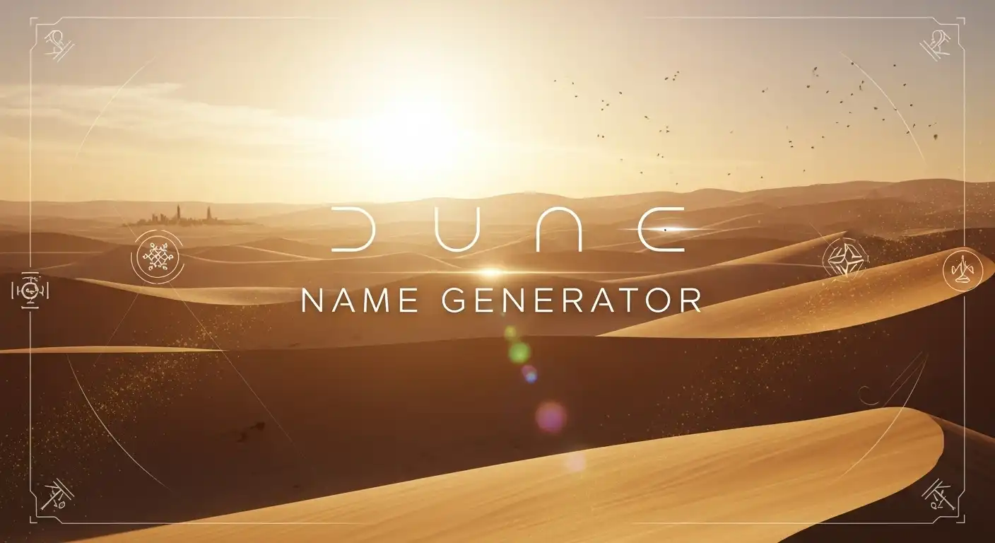 Dune Name Generator