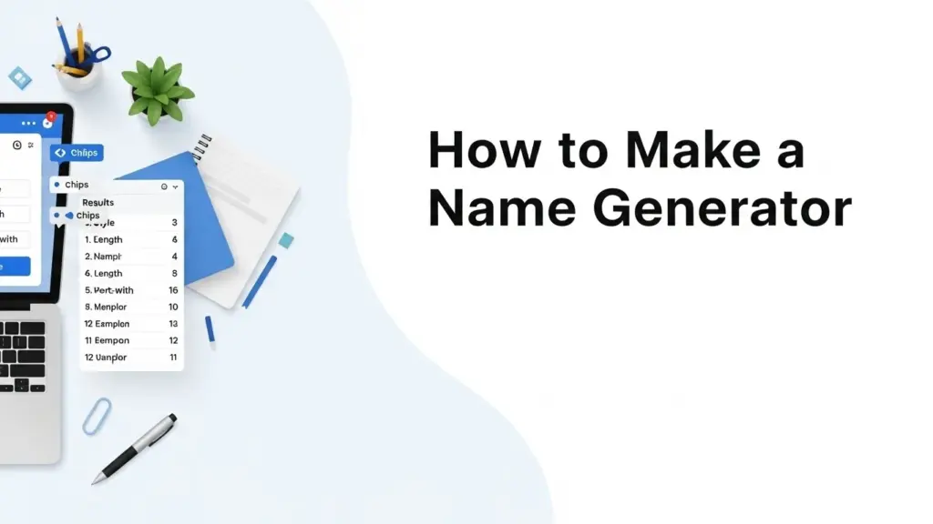 How to Make a Name Generator