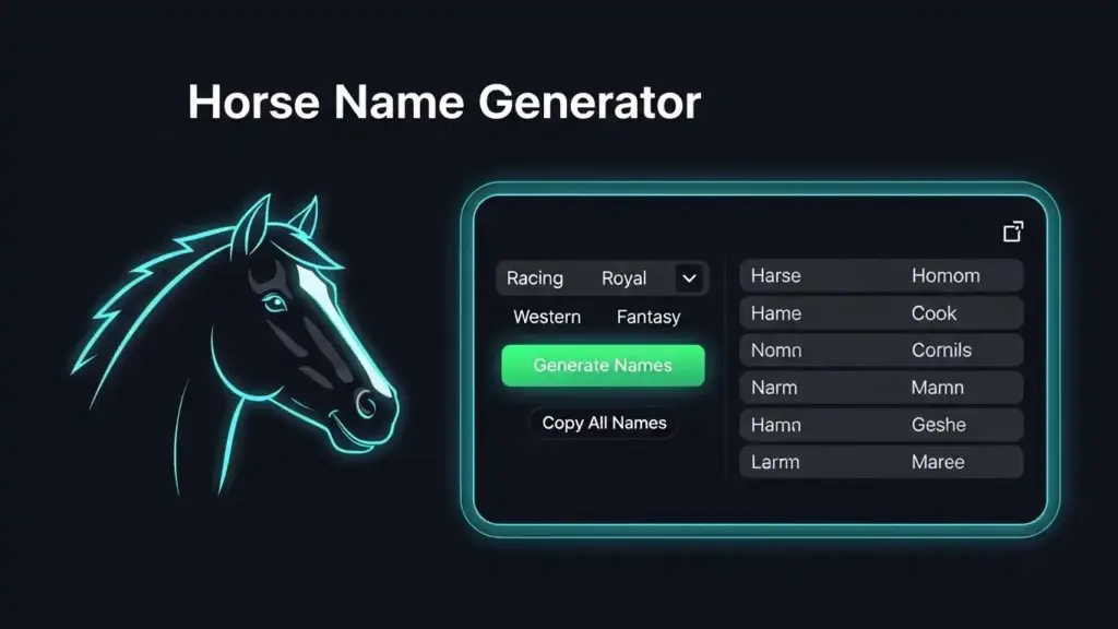 Horse Name Generator