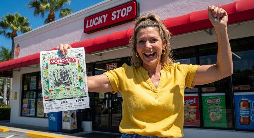 Florida woman wins monopoly lottery