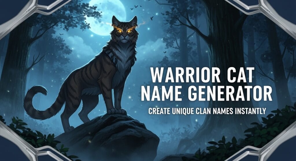 Warrior Cat Name Generator